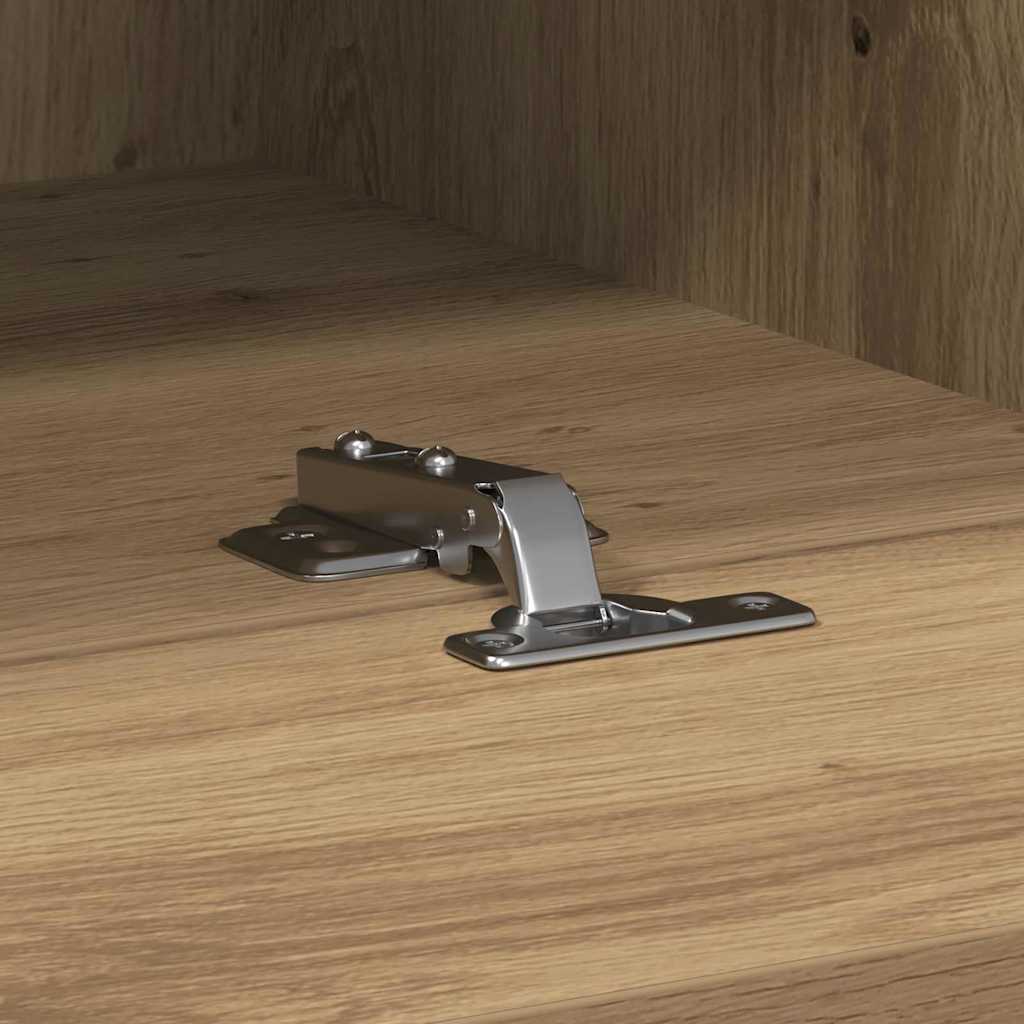 Tv Veggskap Artisan Eik 100 X 30 X 30 Cm Konstruert Tre