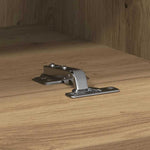 Tv Veggskap Artisan Eik 100 X 30 X 30 Cm Konstruert Tre