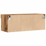 Tv-Benksett Gammelt Tre 80 X 30 X 30 Cm Konstruert Tre