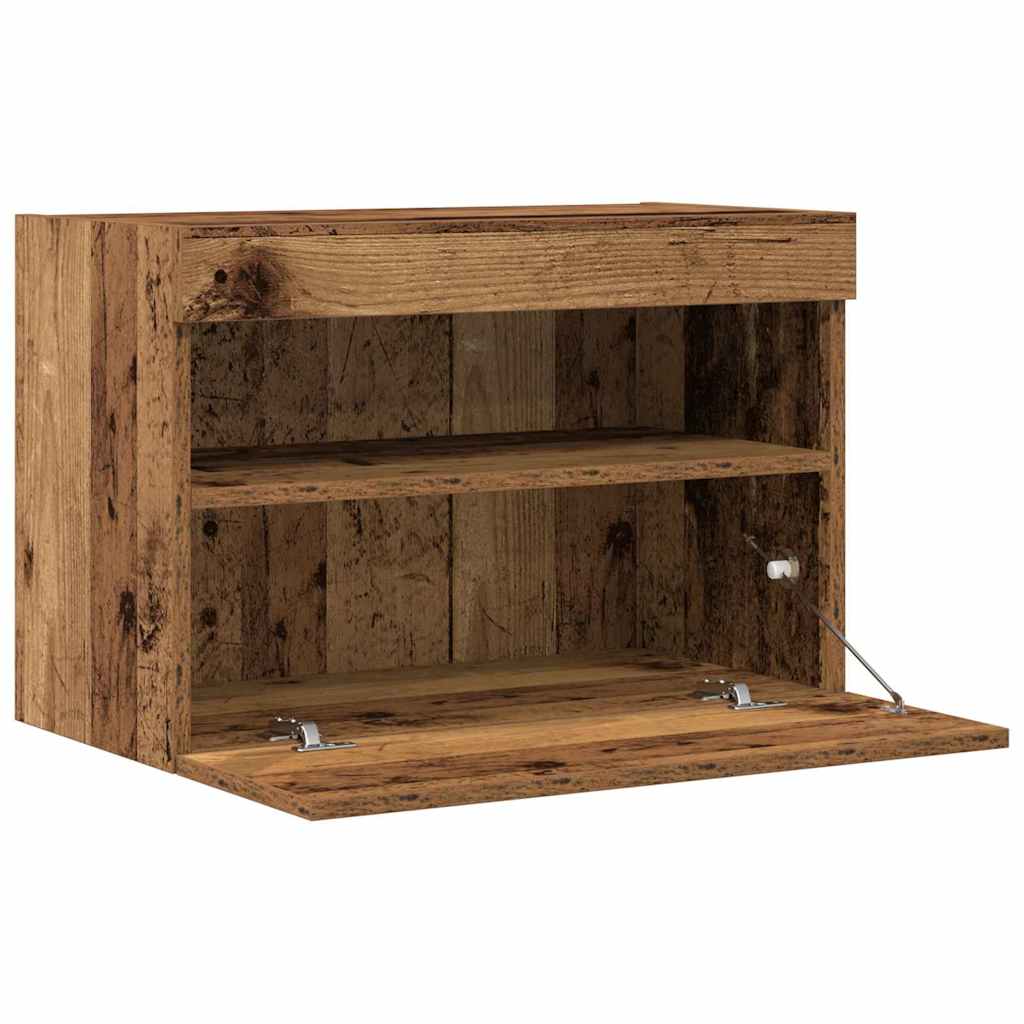 Tv Veggskap Gammelt Tre 60 X 30 X 40 Cm Konstruert Tre