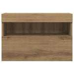 Tv Veggskap Artisan Eik 60 X 30 X 40 Cm Konstruert Tre