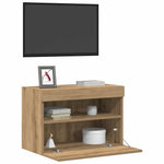 Tv Veggskap Artisan Eik 60 X 30 X 40 Cm Konstruert Tre