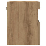 Tv Veggskap Artisan Eik 60 X 30 X 40 Cm Konstruert Tre