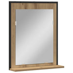 Speil Artisan Eik 50 X 12 X 60 Cm Glass Og Konstruert Tre