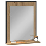 Speil Artisan Eik 50 X 12 X 60 Cm Glass Og Konstruert Tre