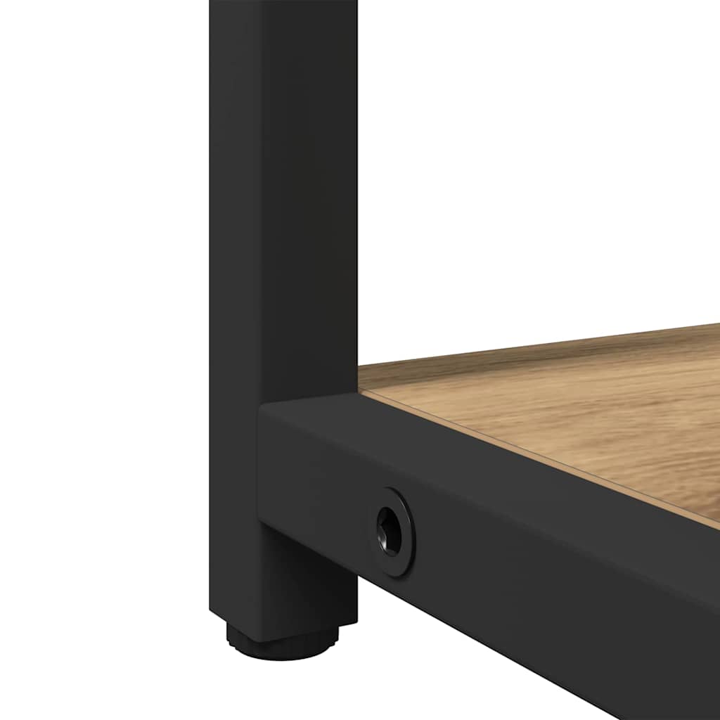 Speilskap Med Hylle Artisan Eik 60 X 16 X 60 Cm Konstruert Tre
