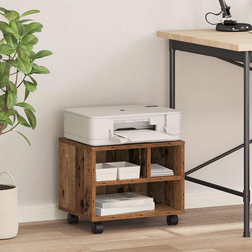 Skiverstativ Gammelt Tre 41 X 32 X 33.5 Cm Konstruert Tre