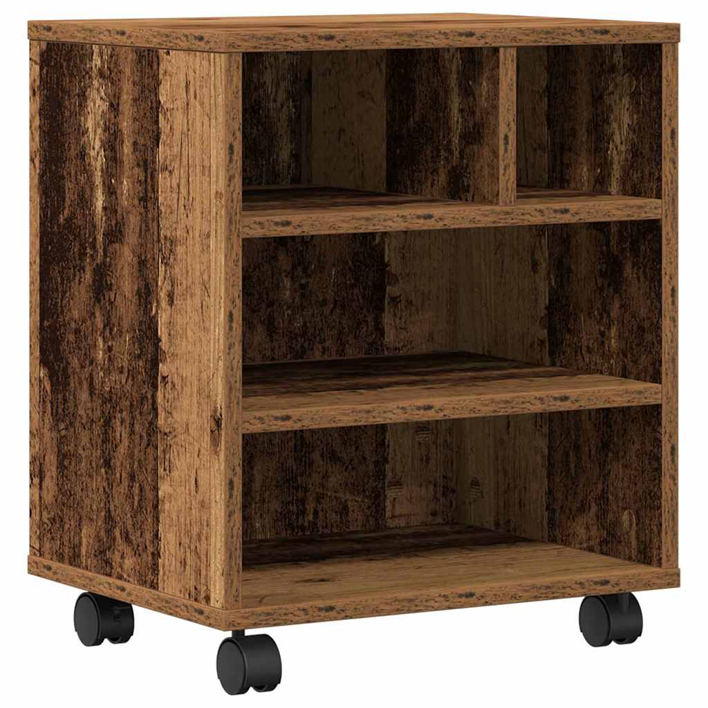 Skiverstativ Gammelt Tre 41 X 32 X 48 Cm Konstruert Tre