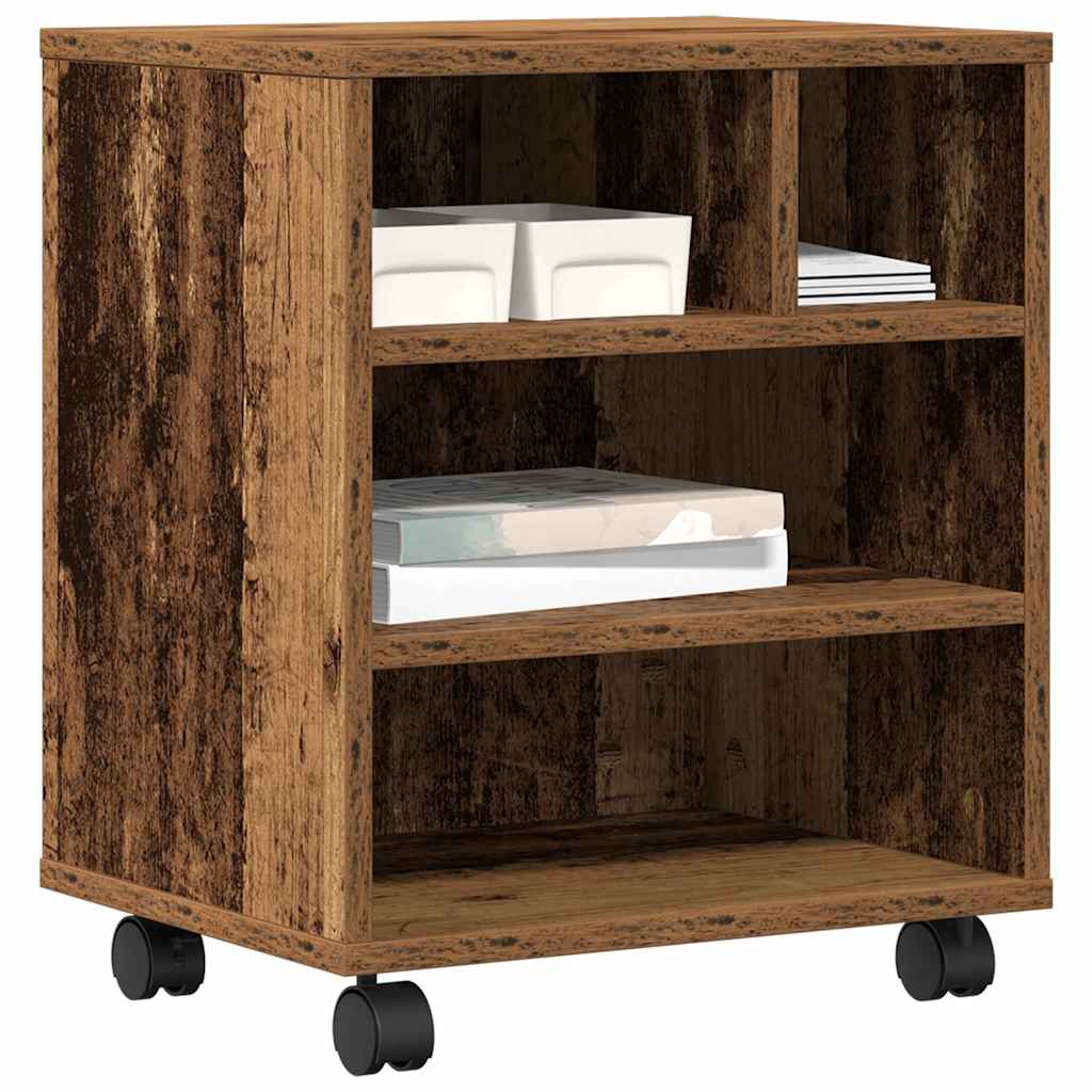 Skiverstativ Gammelt Tre 41 X 32 X 48 Cm Konstruert Tre