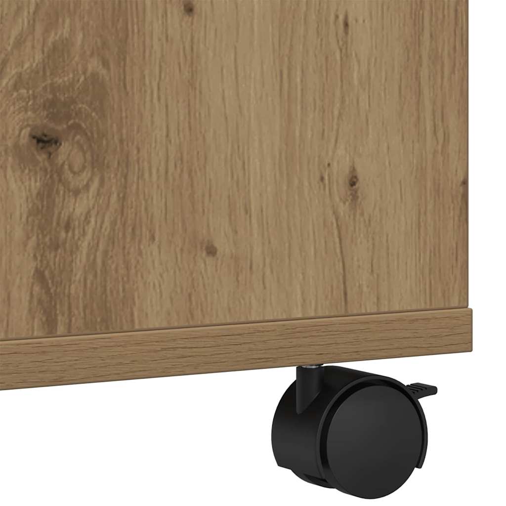 Skiverstativ Artisan Eik 60 X 48 X 74 Cm Konstruert Tre