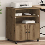 Skiverstativ Artisan Eik 60 X 48 X 74 Cm Konstruert Tre