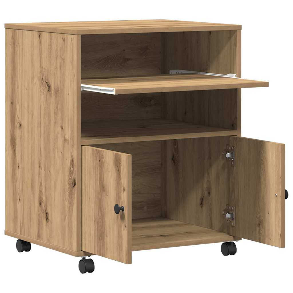 Skiverstativ Artisan Eik 60 X 48 X 74 Cm Konstruert Tre