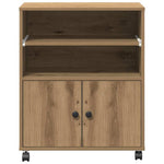 Skiverstativ Artisan Eik 60 X 48 X 74 Cm Konstruert Tre