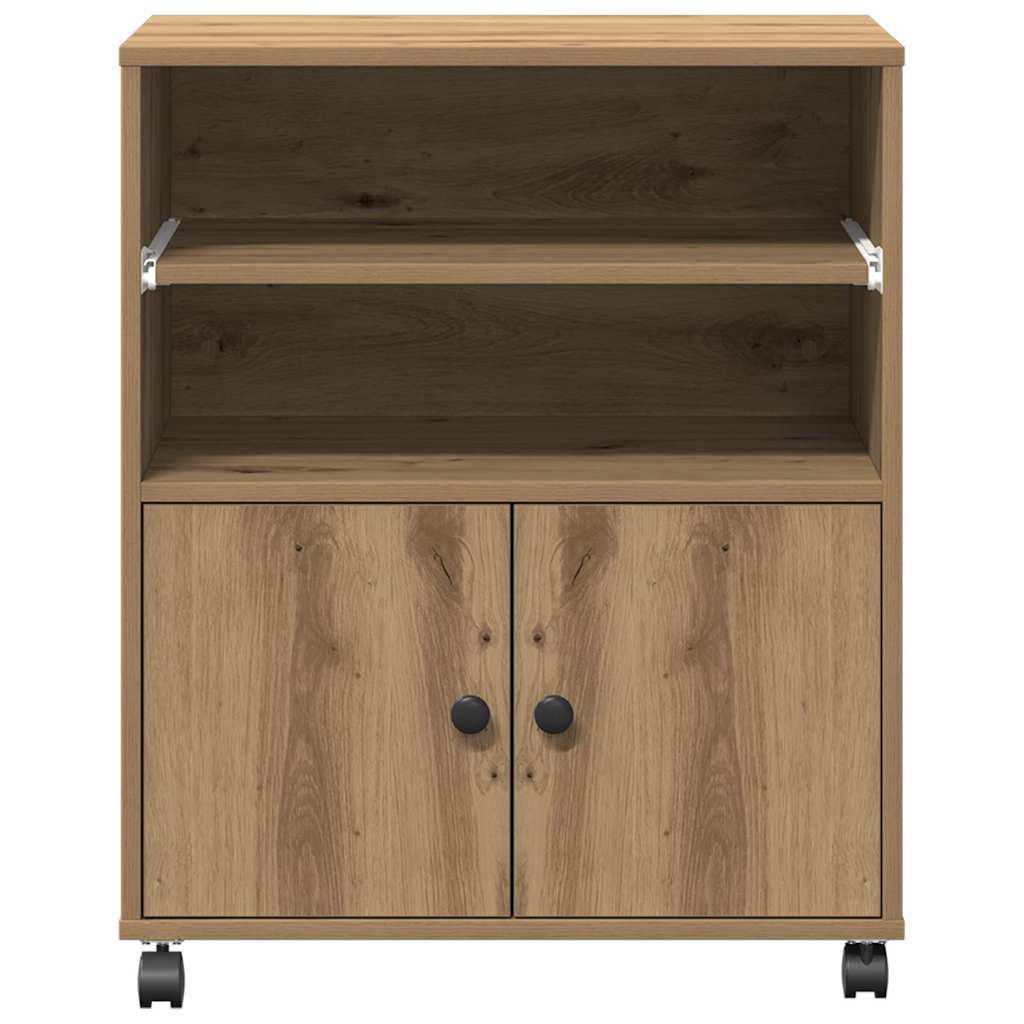 Skiverstativ Artisan Eik 60 X 48 X 74 Cm Konstruert Tre