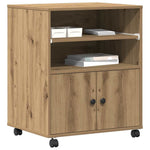 Skiverstativ Artisan Eik 60 X 48 X 74 Cm Konstruert Tre