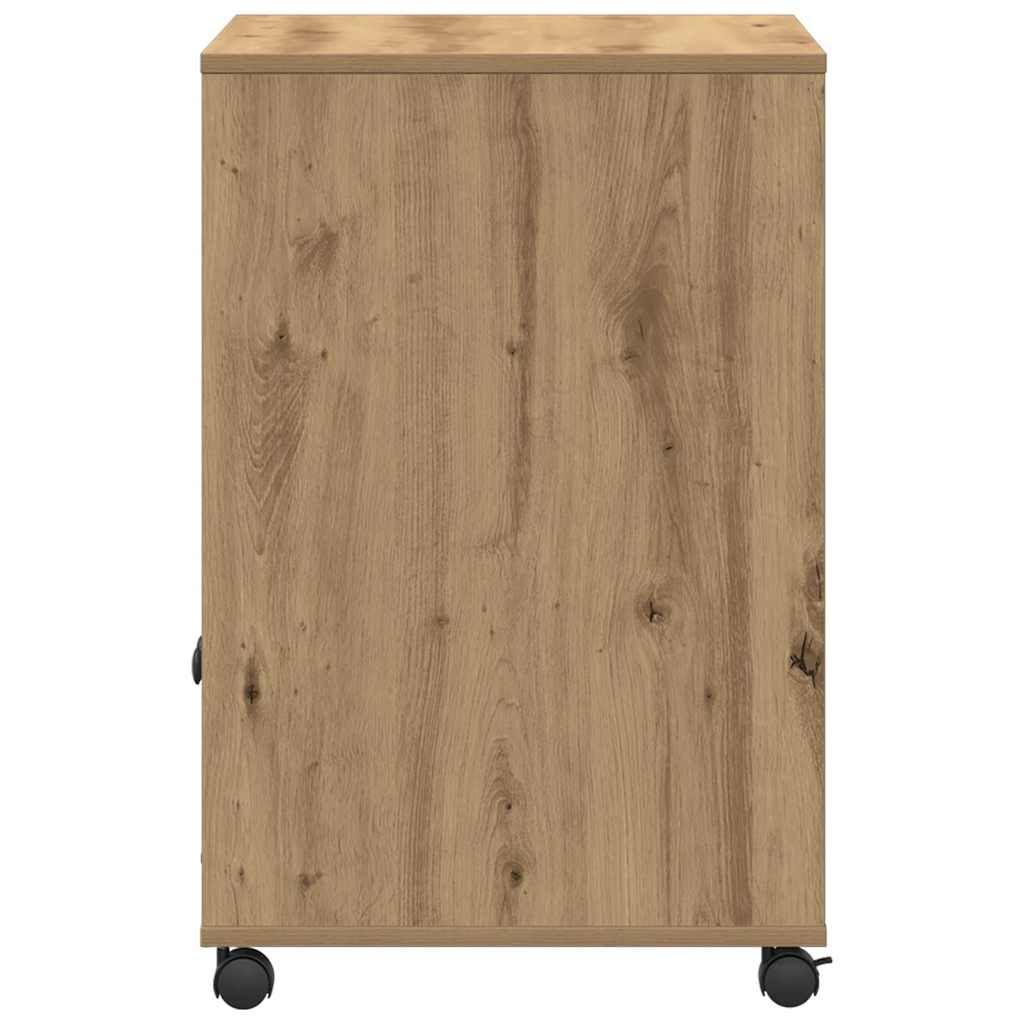 Skiverstativ Artisan Eik 60 X 48 X 74 Cm Konstruert Tre