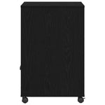 Skiverstativ Svart Eik 60 X 48 X 74 Cm Konstruert Tre