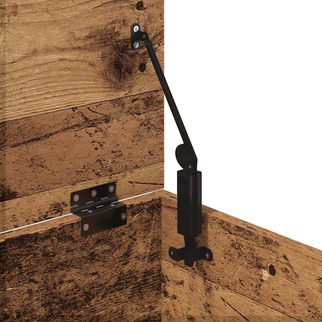 Lagringsboks Gammelt Tre 60 X 42 X 46 Cm Konstruert Tre