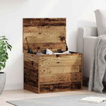 Lagringsboks Gammelt Tre 60 X 42 X 46 Cm Konstruert Tre