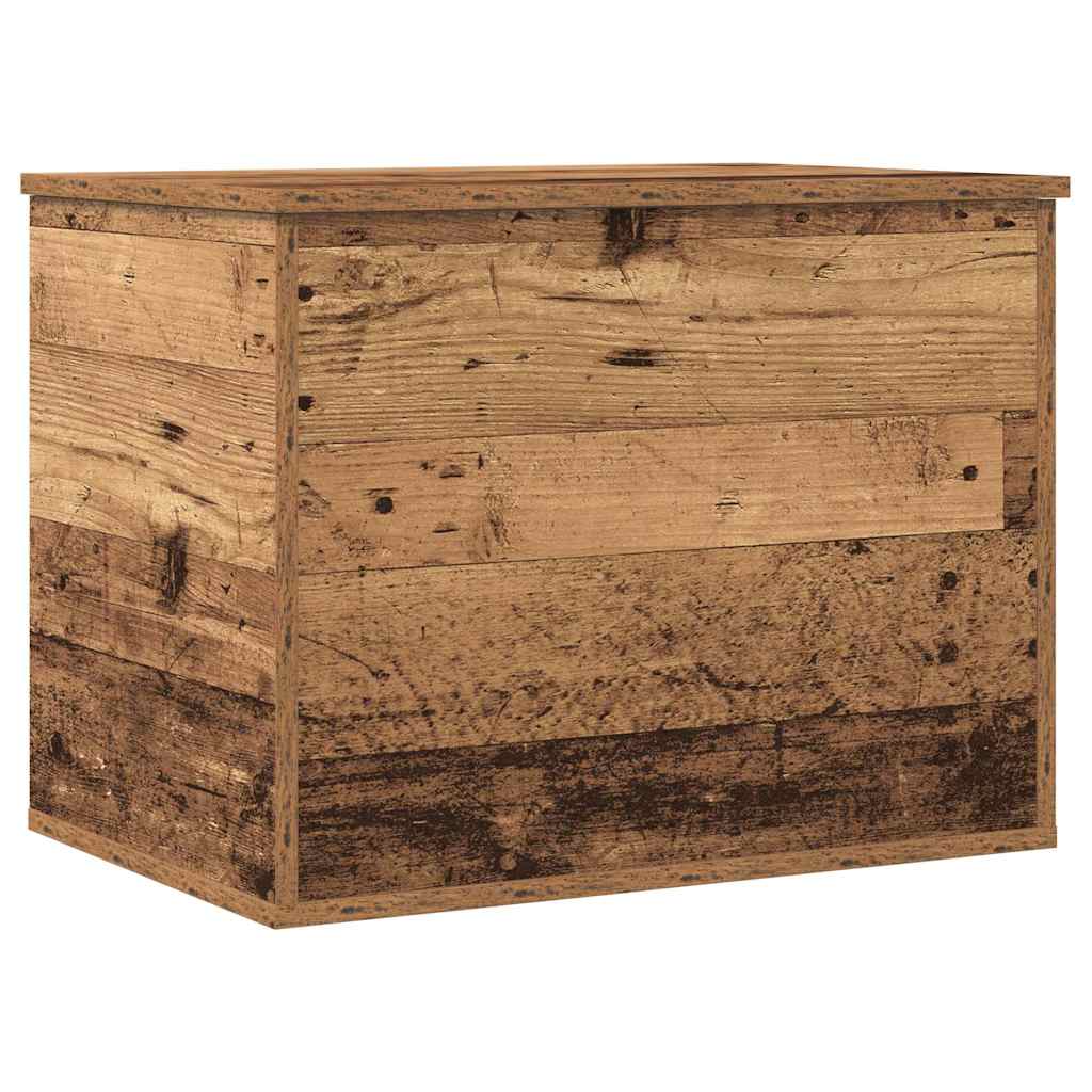 Lagringsboks Gammelt Tre 60 X 42 X 46 Cm Konstruert Tre