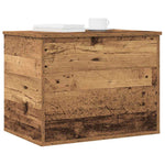 Lagringsboks Gammelt Tre 60 X 42 X 46 Cm Konstruert Tre