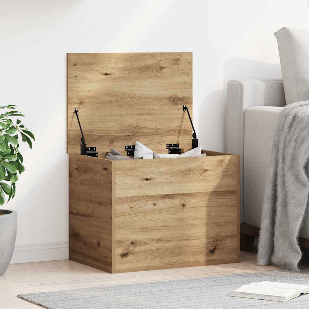 Lagringsboks Artisan Eik 60 X 42 X 46 Cm Konstruert Tre