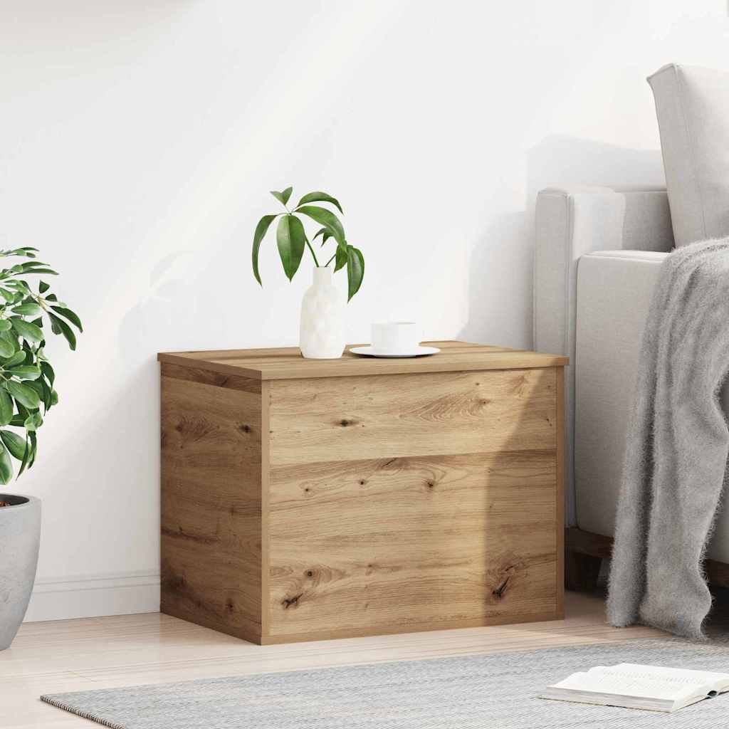Lagringsboks Artisan Eik 60 X 42 X 46 Cm Konstruert Tre