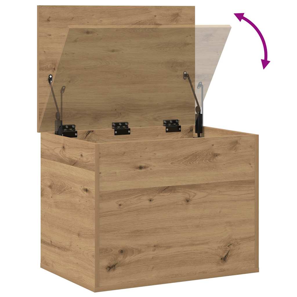 Lagringsboks Artisan Eik 60 X 42 X 46 Cm Konstruert Tre