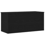 Lagringsboks Svart Eik 100 X 42 X 46 Cm Konstruert Tre