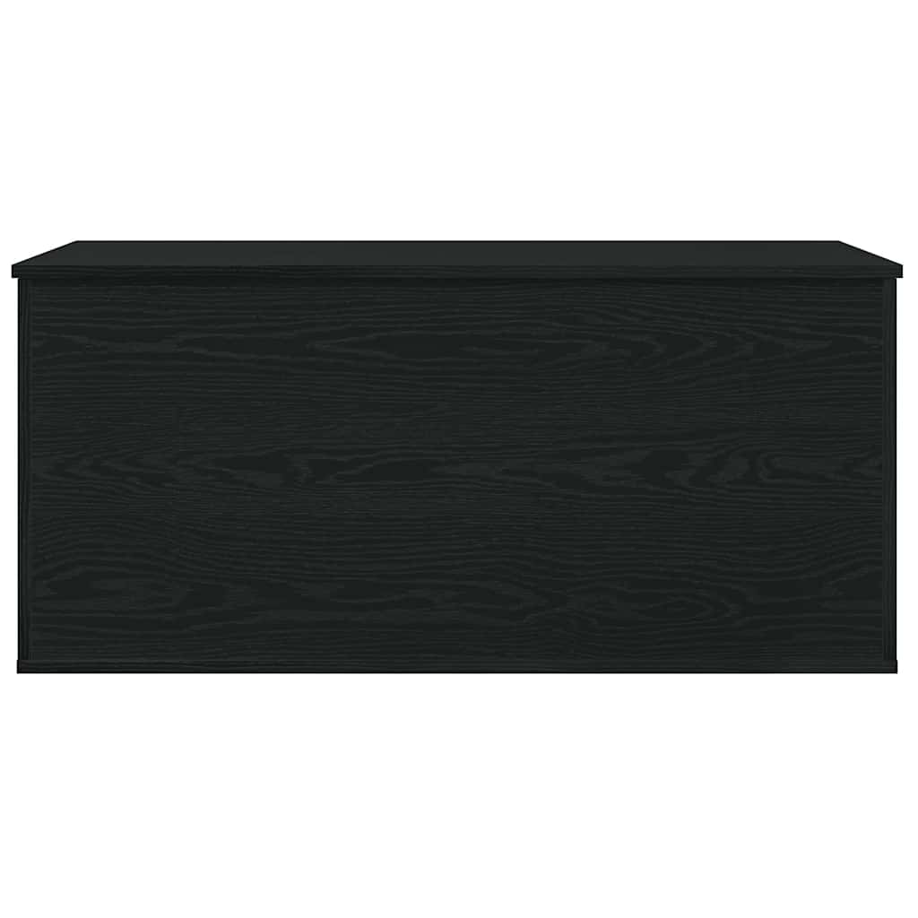 Lagringsboks Svart Eik 100 X 42 X 46 Cm Konstruert Tre