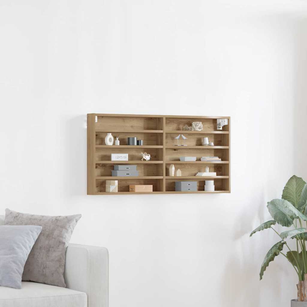 Visningsskap Artisan Eik 100 X 8,5 X 50 Cm Konstruert Tre