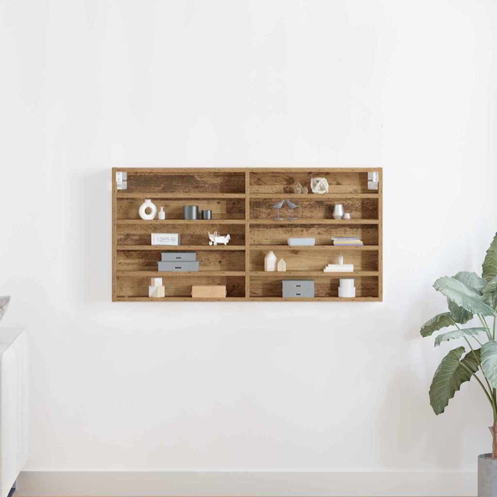 Visningsskap Artisan Eik 100 X 8,5 X 50 Cm Konstruert Tre