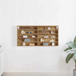 Visningsskap Artisan Eik 100 X 8,5 X 50 Cm Konstruert Tre
