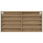 Visningsskap Artisan Eik 100 X 8,5 X 50 Cm Konstruert Tre