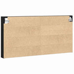 Visningsskap Svart Eik 100 X 8,5 X 50 Cm Konstruert Tre