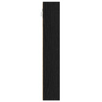 Visningsskap Svart Eik 100 X 8,5 X 50 Cm Konstruert Tre