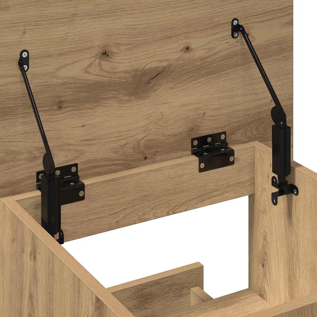 Podium Med Skuff Artisan Eik 55 X 55 X 107 Cm Konstruert Tre