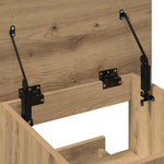 Podium Med Skuff Artisan Eik 55 X 55 X 107 Cm Konstruert Tre