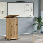 Podium Med Skuff Artisan Eik 55 X 55 X 107 Cm Konstruert Tre