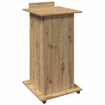 Podium Med Skuff Artisan Eik 55 X 55 X 107 Cm Konstruert Tre