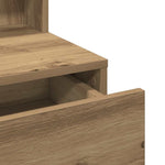 Sminkebord Artisan Eik 80 X 41 X 144.5 Cm Konstruert Tre