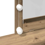 Sminkebord Artisan Eik 80 X 41 X 144.5 Cm Konstruert Tre