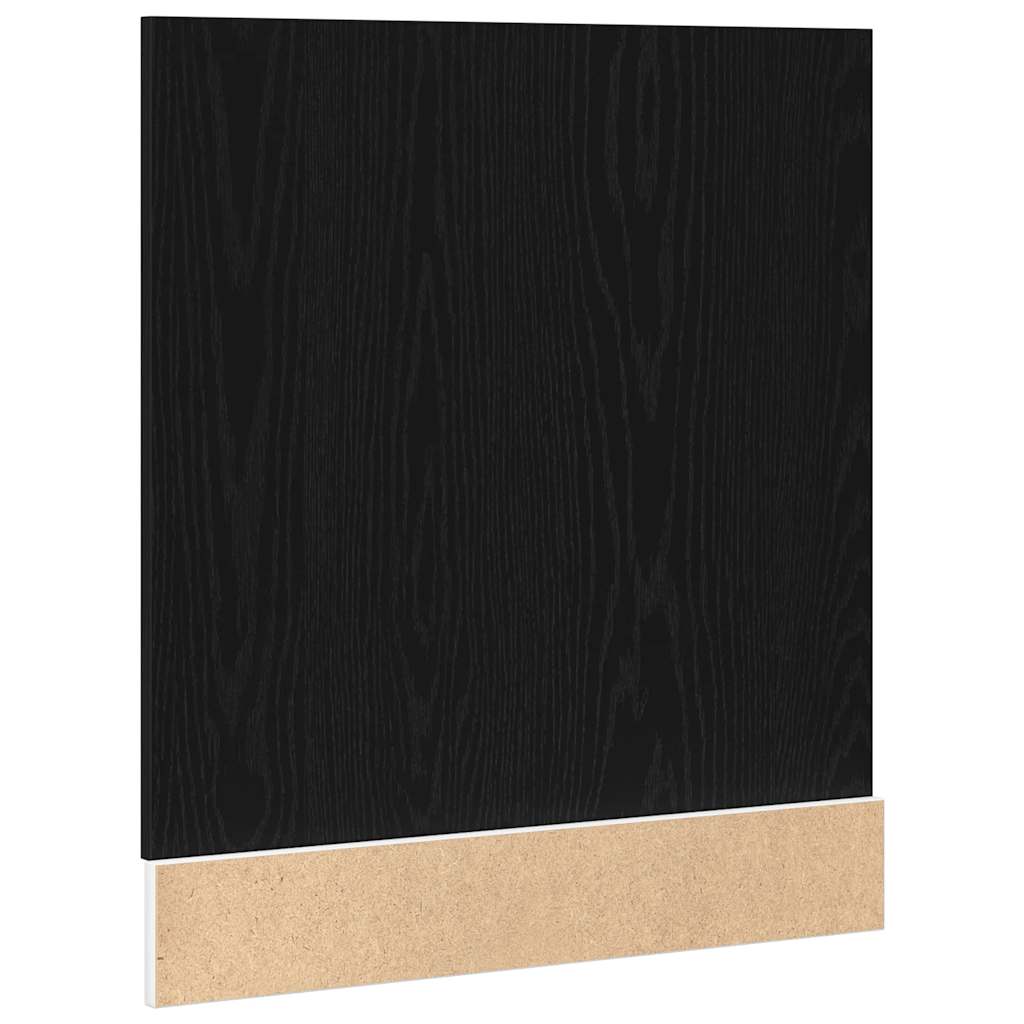 Oppvaskmaskin Panel &quot;Lyon&quot; Svart Eik 60X1,5X67 Cm