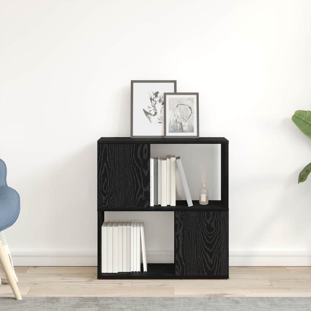 Tv-Benksett Veggmontert Svart 60 X 24 X 63 Cm Konstruert Tre