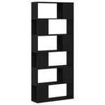 Tv-Benksett Veggmontert Svart 80 X 24 X 186 Cm Konstruert Tre