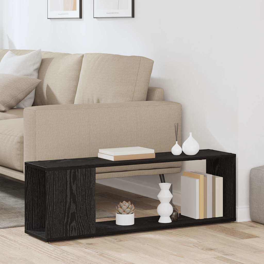 Tv-Benksett Veggmontert Svart 100 X 24 X 63 Cm Konstruert Tre