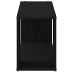 Tv-Benksett Veggmontert Svart 100 X 24 X 63 Cm Konstruert Tre