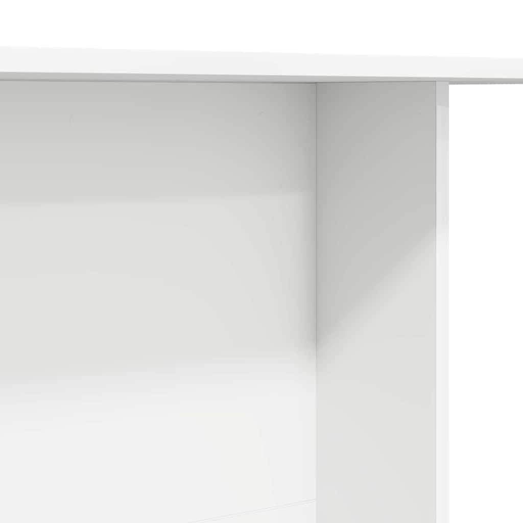 Spisebord Hvit 110 X 60 X 75 Cm Konstruert Tre