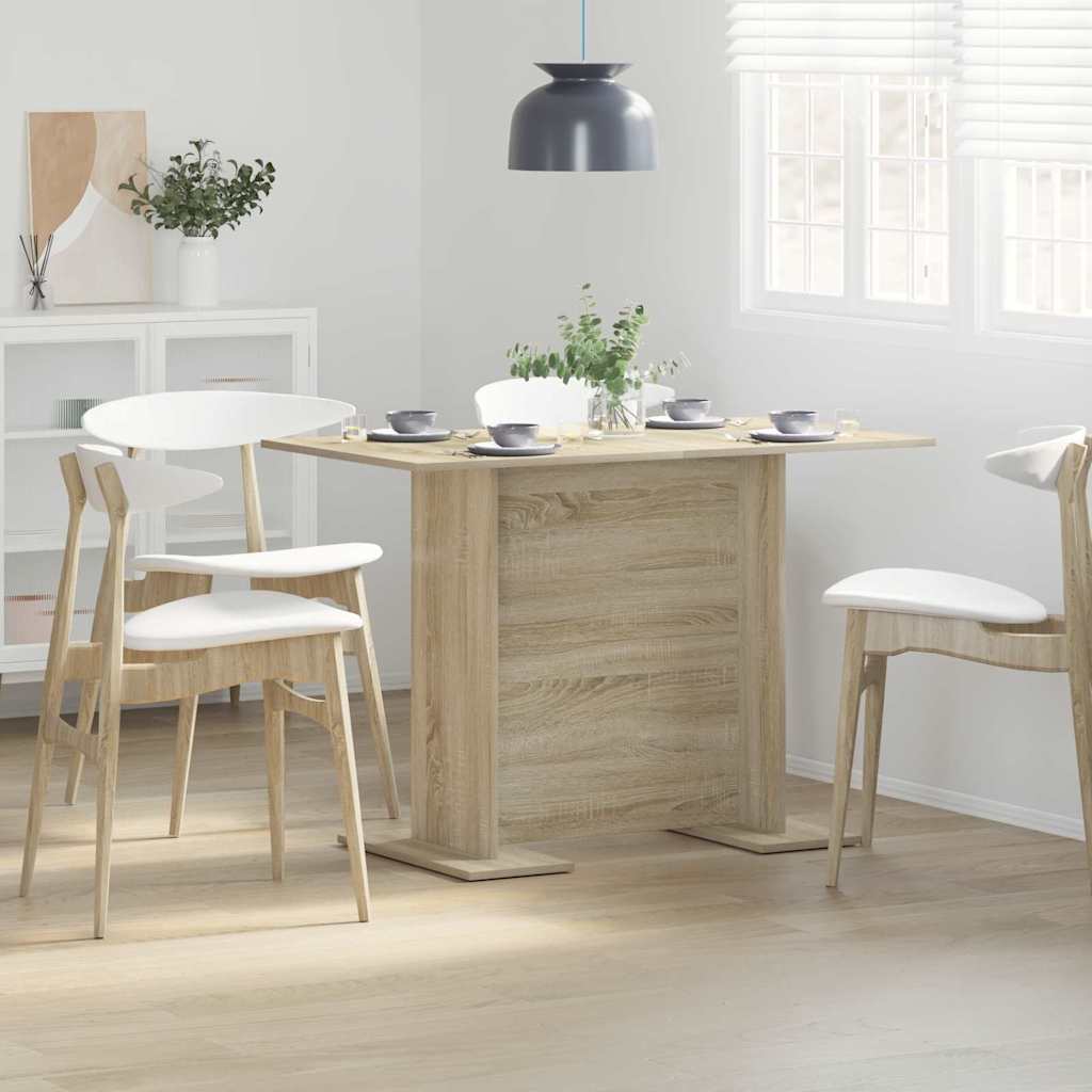 Spisebord Sonoma Eik 110 X 60 X 75 Cm Konstruert Tre