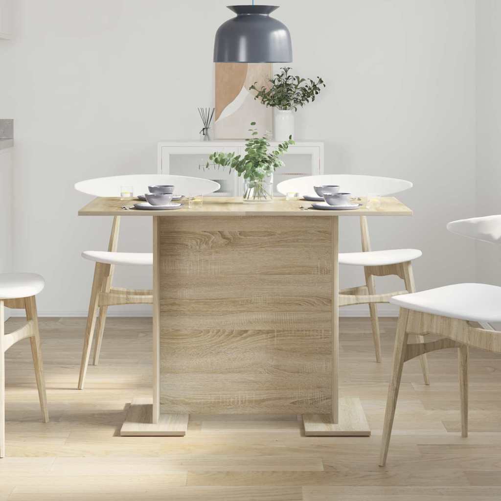 Spisebord Sonoma Eik 110 X 60 X 75 Cm Konstruert Tre